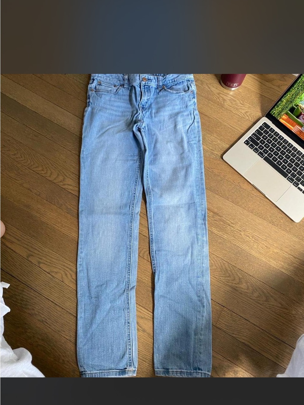 Ralph Lauren Light Blue Straight-Leg Women's Jeans